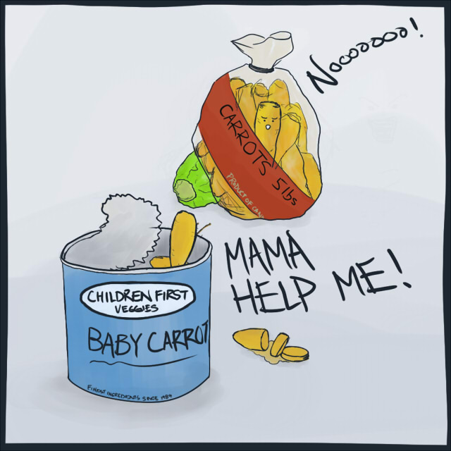Don't even get me started on the baby corn