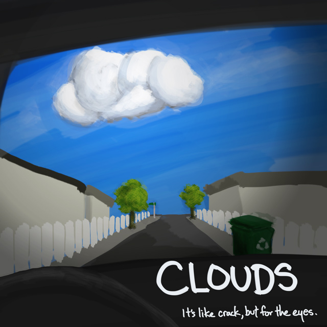 clouds distraction