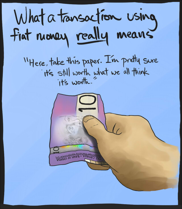 comic fiat money currency transaction dollar