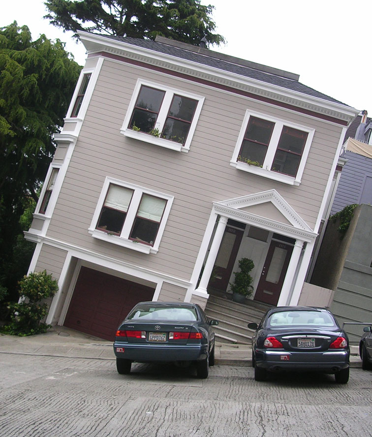 san francisco fran slanted house pixar california summer internship