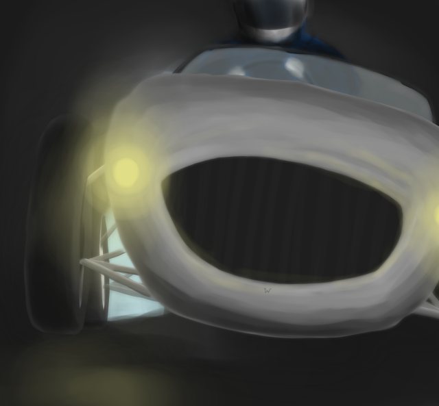 mercedes silver arrow f1 tribute