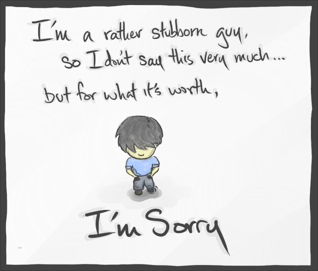 comic i am sorry