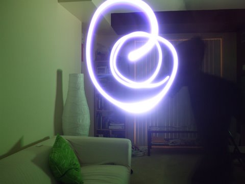 spring 09 slow shutter led light drawings