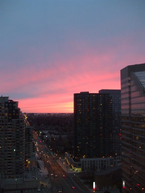spring 09 red sunset