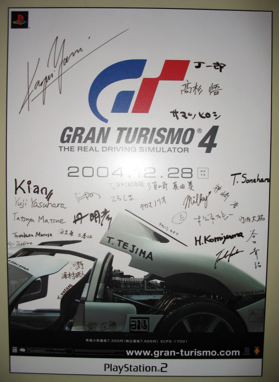 GT4 - Signed!